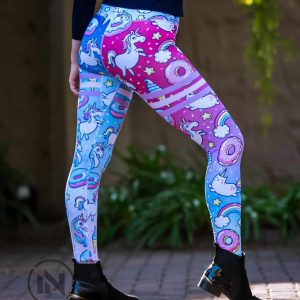 Space Unicorn Gradient Leggings – Indelicate Clothing