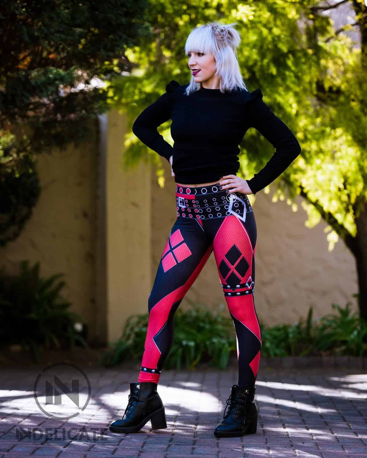 Harley Quinn leggings : r/DDLGdaycare
