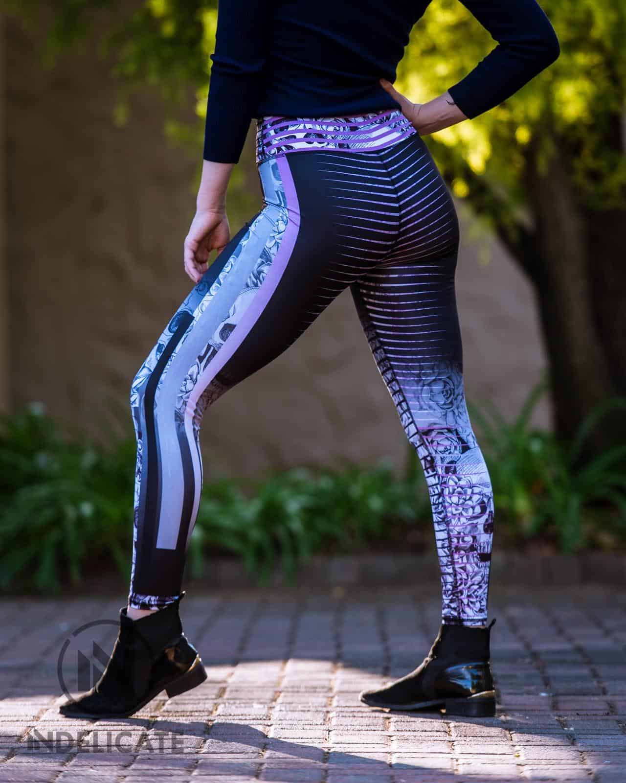 Linear Ombre Leggings – Indelicate Clothing