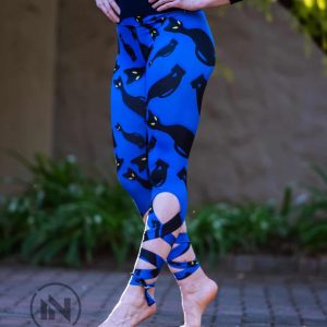 Hot Cheetah Tie-Up Leggings – Indelicate Clothing