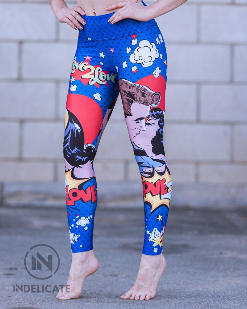 Comics Superman Leggings – Indelicate Clothing