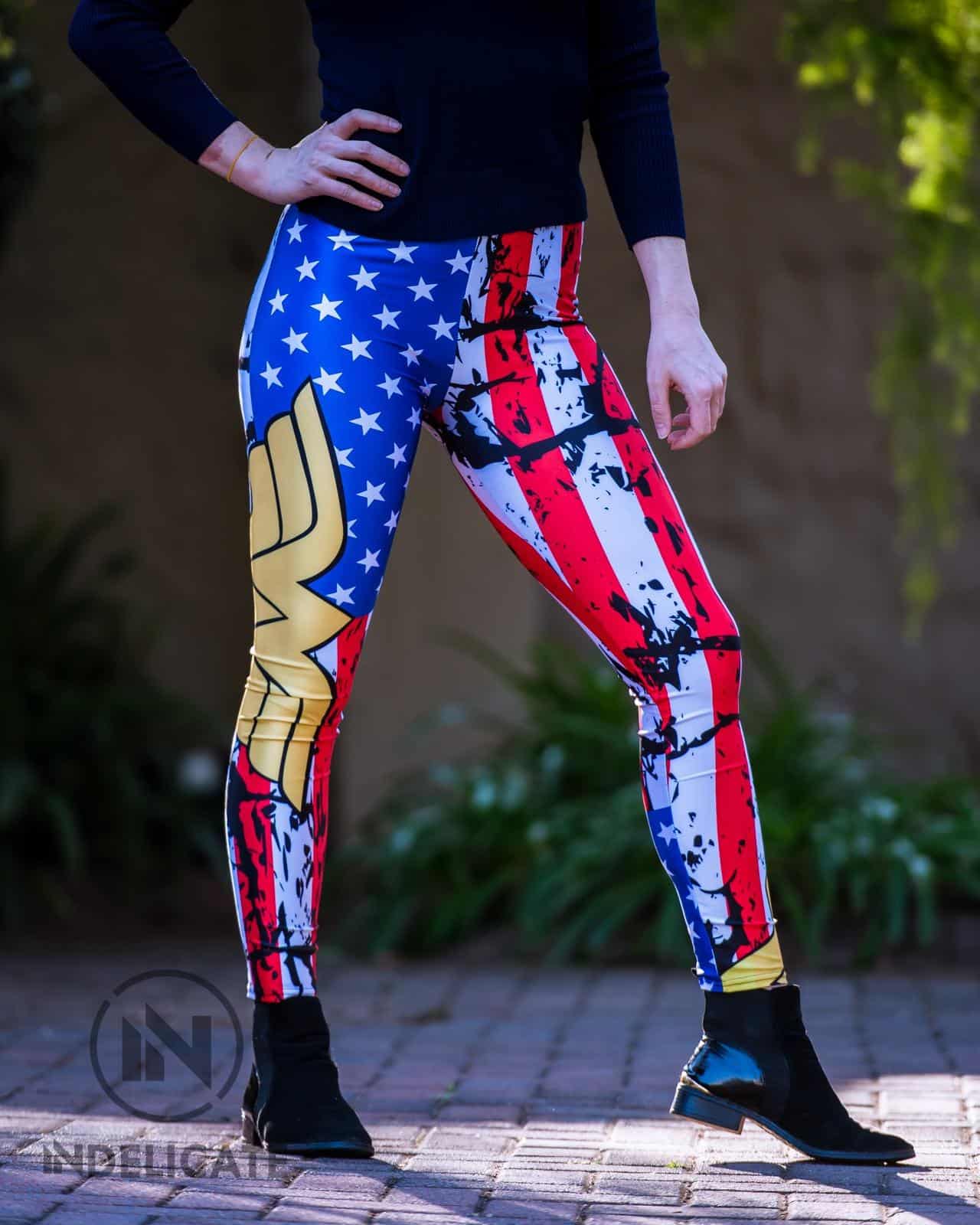 Wonder Woman Leggings – Indelicate Clothing