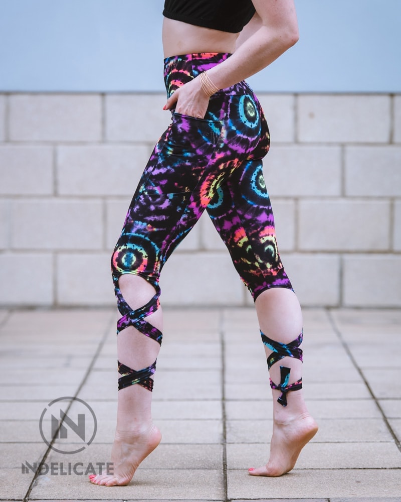 Woodstock Tie-Up Leggings – Indelicate Clothing