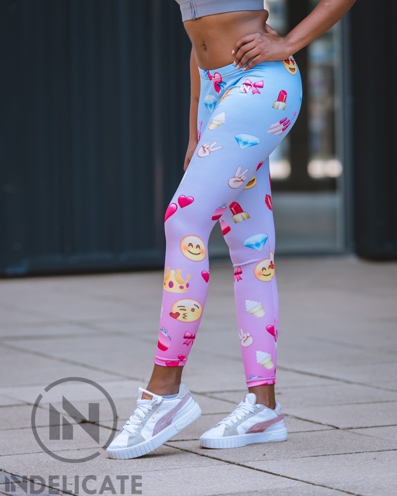 Emoji Leggings – Indelicate Clothing