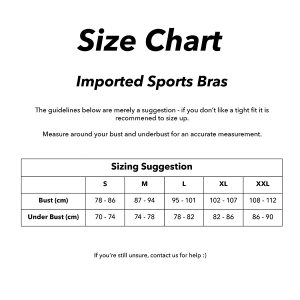 Black Luxe Sports Bra | High-Impact with Adjustable Straps - Image 3