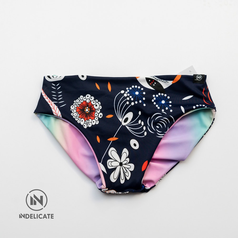 Pastel Garden Reversible Shorts