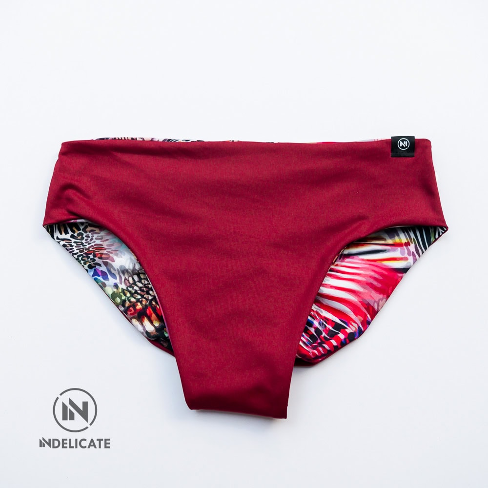 Wild Crimson Reversible Shorts - Image 2